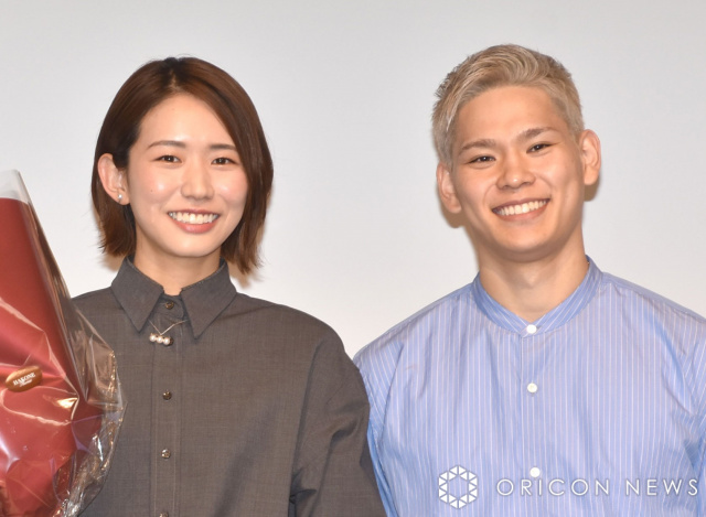 （左から）古賀紗理那、西田有志 （C）ORICON NewS inc.