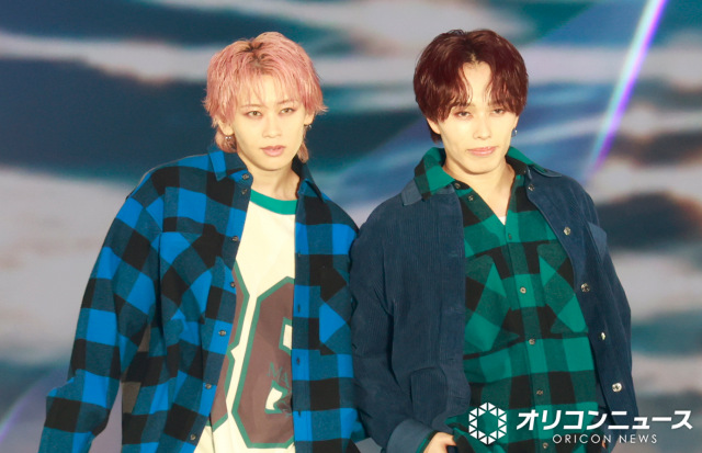 『Rakuten GirlsAward 2025 AUTUMN/WINTER』に出演した超特急（左から）志村秀哉、森次政裕 （C）ORICON NewS inc.