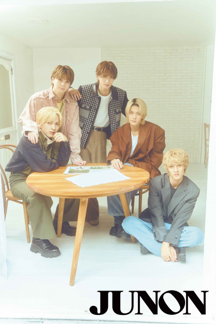 『JUNON』12月号に登場するM!LK