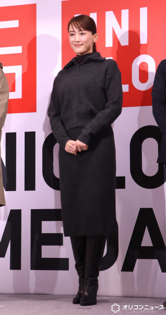 ユニクロコーデを披露した綾瀬はるか （C）ORICON NewS inc.