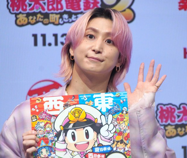 “推し駅”亀戸トークを披露したSnow Man・佐久間大介 （C）ORICON NewS inc.