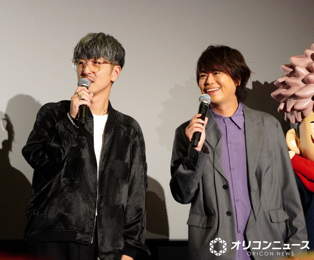 『劇場版 呪術廻戦「渋谷事変 特別編集版」×「死滅回游 先行上映」』「渋谷事変」直前イベント with TikTokに参加した(左から)櫻井孝宏、浪川大輔 (C)ORICON NewS inc.