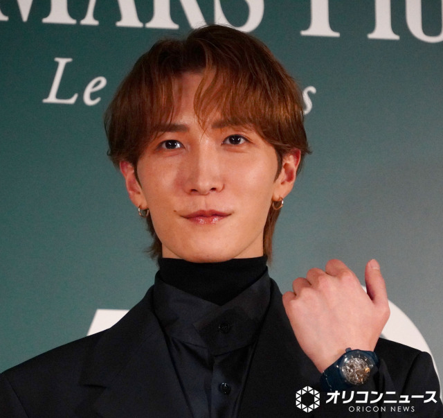 オーデマ ピゲ150周年記念『ハウス オブ ワンダーズ展』フォトコールに登場した渡辺翔太 （C）ORICON NewS inc.