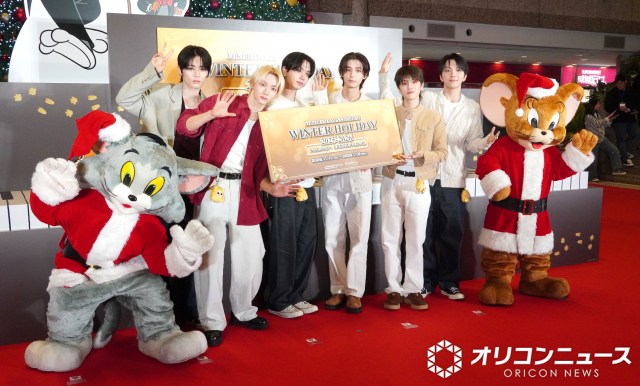 YOKOHAMA MINATOMIRAI WINTER HOLIDAY 2025-2026 メインツリー点灯式に出席したBOYNEXTDOOR （C）ORICON NewS inc.／TM＆（C）Turmer Entertainment Co.（s25）