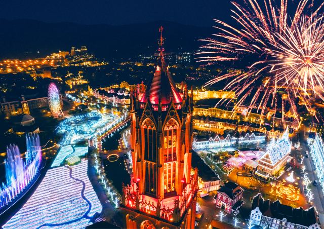 イルミネーション“13年連続日本一”に輝いた長崎・ハウステンボス