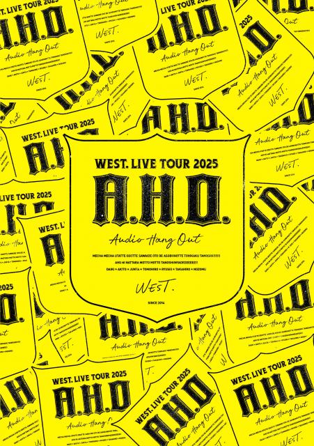 WEST.『WEST. LIVE TOUR 2025 A.H.O. -Audio Hang Out-』（発売元：ELOV-Label／2025年11月5日発売）