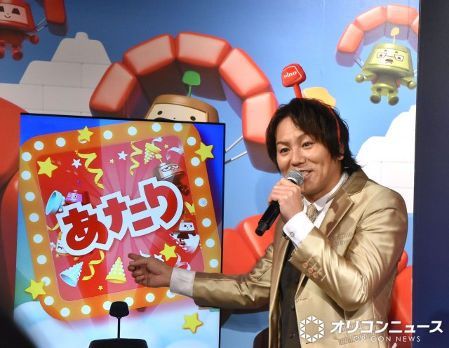 『ピノノくじ』にチャレンジした狩野英孝 （C）ORICON NewS inc.