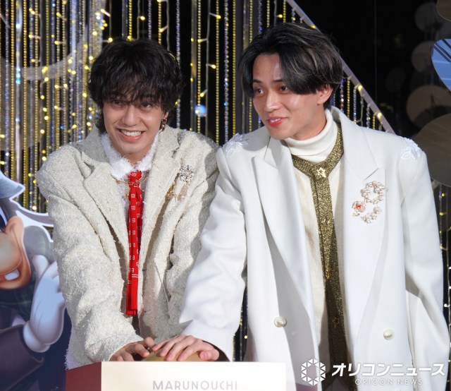 ミッキーと過ごした1年を回想したKing & Prince（左から）高橋海人、永瀬廉（C）ORICON NewS inc.