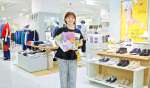 １０日オープンする「ハルメク　おみせ　山形屋店」＝９日、鹿児島市の山形屋