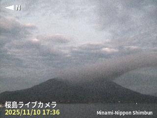 爆発・噴火の様子をクリックで表示