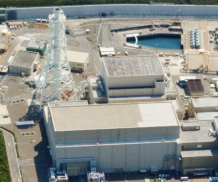 　中部電力浜岡原発４号機＝静岡県御前崎市