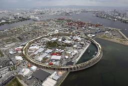 大阪・関西万博会場＝大阪市此花区の夢洲