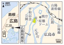 　広島・原爆ドーム、広島刑務所