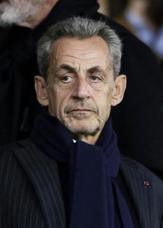 　フランスのサルコジ元大統領（ゲッティ＝共同）