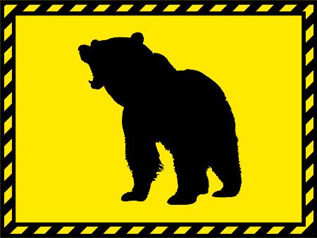 　クマのイラスト