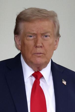 　トランプ米大統領（ゲッティ＝共同）