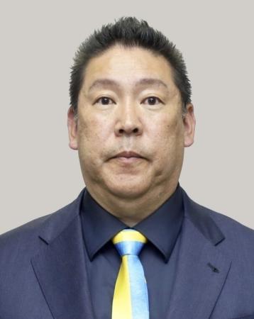 　立花孝志容疑者