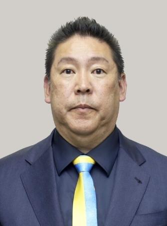 　立花孝志容疑者