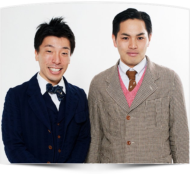 エイトブリッジ（左から）別府ともひこ、篠栗たかし
