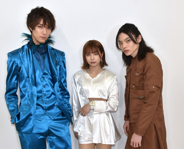 (左から)富永勇也、宮崎あみさ、タカハシシンノスケ (C)ORICON NewS inc.