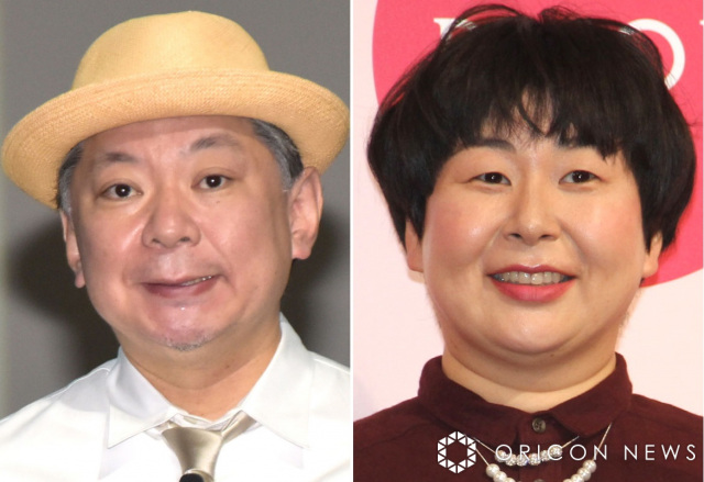 （左から）鈴木おさむ氏、森三中・大島美幸 （C）ORICON NewS inc.