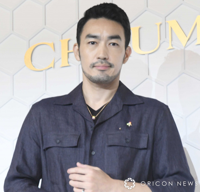 『ショーメ、自然美への賛歌』オープニングイベント・フォトコールに出席した大谷亮平 （C）ORICON NewS inc.