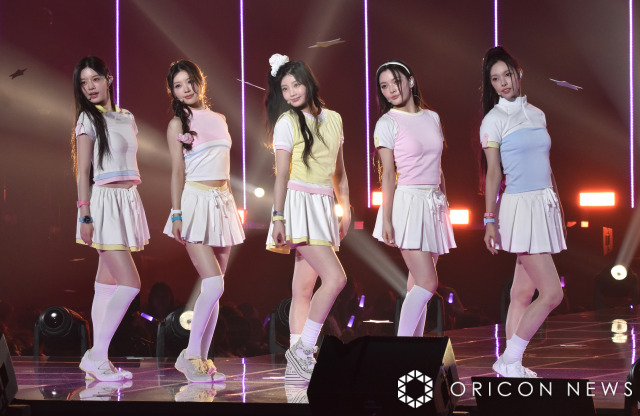 『第41回 マイナビ 東京ガールズコレクション 2025 AUTUMN／WINTER』に出演したILLIT （C）ORICON NewS inc.