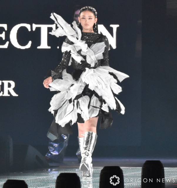 『第41回 マイナビ 東京ガールズコレクション 2025 AUTUMN／WINTER』に出演した櫻坂46・山崎天 （C）ORICON NewS inc.