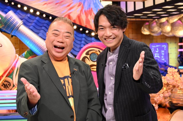 18・25日放送『出川・伊沢のニッポンYABAデータ』に出演する（左から）出川哲朗、伊沢拓司（C）ytv