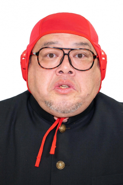 勝川春朗（のちの葛飾北斎）を演じるくっきー！　（C）YOSHIMOTO KOGYO CO.,LTD.
