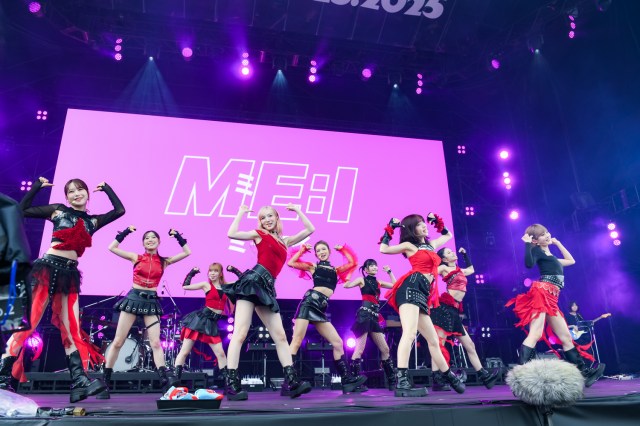 『ROCK IN JAPAN FES.2025』に出演したME:I（C）ROCK IN JAPAN FESTIVAL 2025