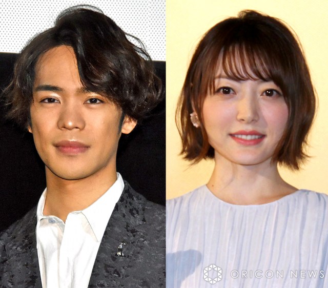 （左から）小野賢章、花澤香菜 （C）ORICON NewS inc.