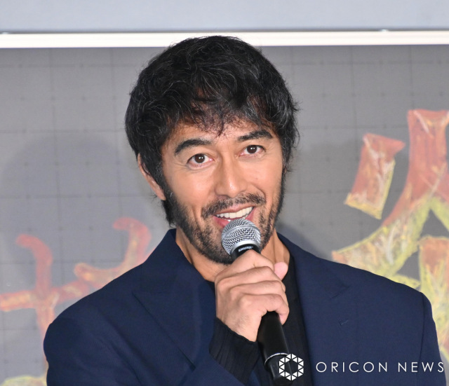 映画『俺ではない炎上』炎上体験イベントに登場した阿部寛 （C）ORICON NewS inc.