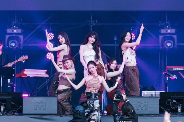 『ROCK IN JAPAN FESTIVAL 2025 supported by au』に出演したIVE（撮影：田中聖太郎写真事務所）