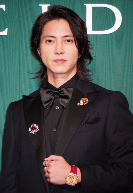 『ブルガリ カレイドス 色彩・文化・技巧』オープニングデイ フォトコールに登場した山下智久 （C）ORICON NewS inc.