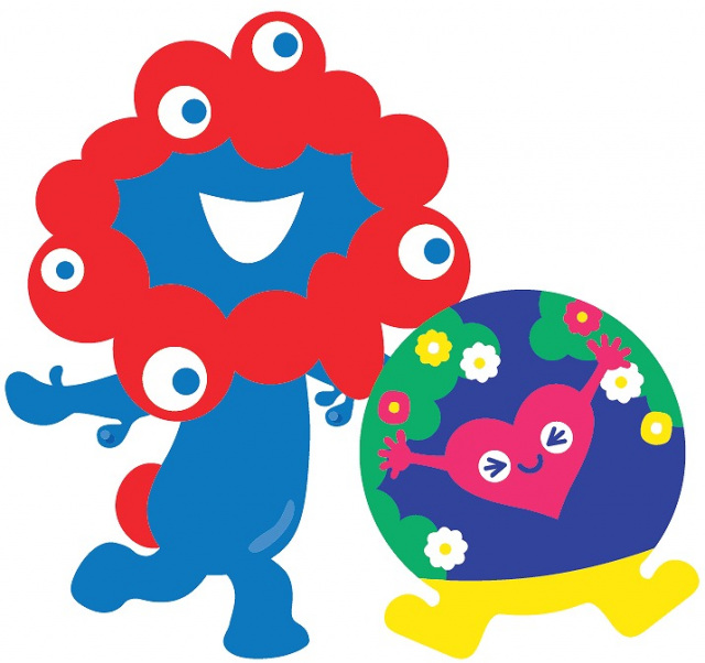 トゥンクトゥンク＆ミャクミャク ビジュアル