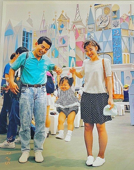 30年前のチャグさん一家。みんないい笑顔！