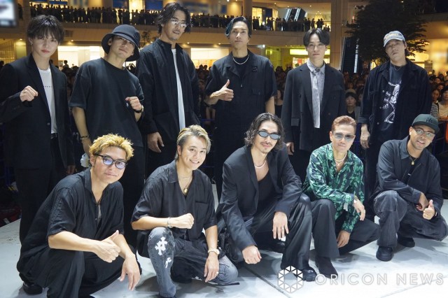 「EXILE LIVE TOUR 2025"THE REASON" KICKOFF EVENT」に参加したEXILE （C）ORICON NewS inc.
