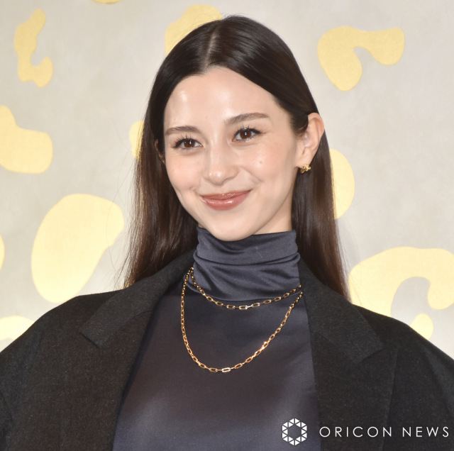 「カルティエ 銀座4丁目ブティック」オープニングイベントに登壇した中条あやみ （C）ORICON NewS inc.
