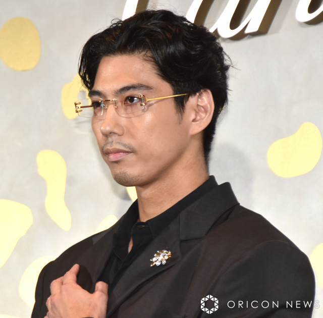 「カルティエ 銀座4丁目ブティック」オープニングイベントに登壇した賀来賢人 （C）ORICON NewS inc.