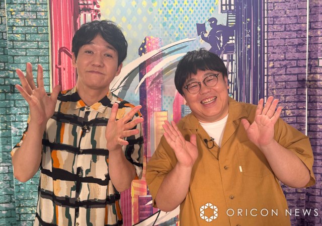 21日放送『ライターズ！』に出演するタイムマシーン3号（左から）山本浩司 ・関太