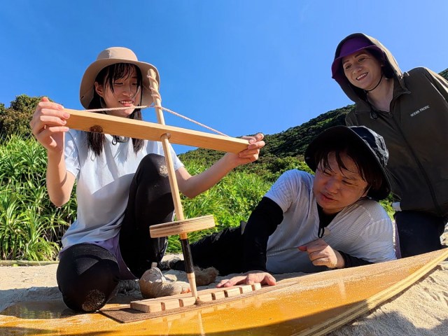 22日放送の『アイ・アム・冒険少年　脱出島家族SP』（C）TBS