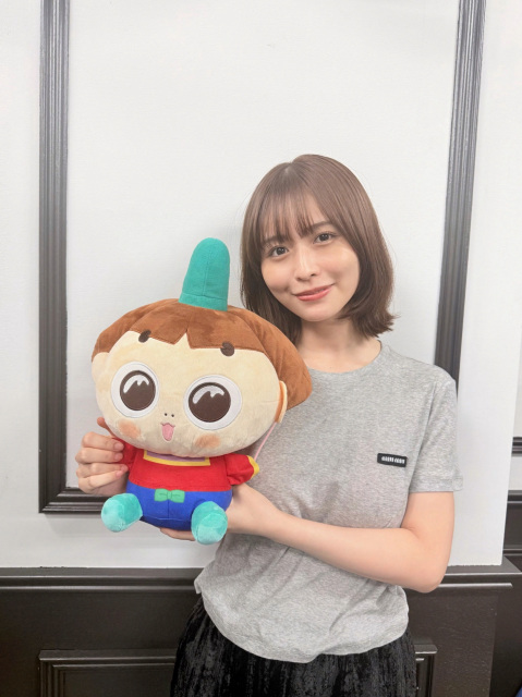 NHK Eテレのアニメ『おじゃる丸』で新キャラクター・川下さんの声を担当する長濱ねる（C）NHK