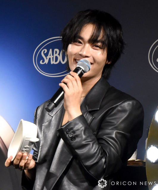 ボケをギリギリ我慢したなにわ男子・大西流星 （C）ORICON NewS inc.