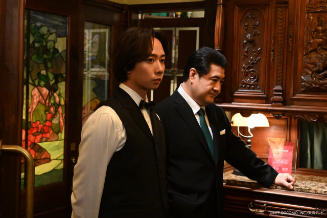 『ミッドナイト屋台2〜ル・モンドゥ〜』第9話より中村海人、小手伸也 （C）NTTドコモ/東海テレビ