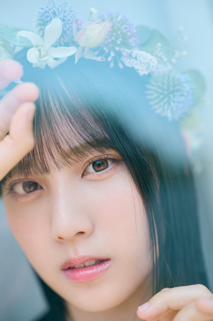 松尾桜＝日向坂46「五期生のぽかぽか写真館」