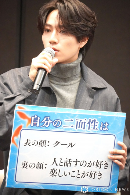 ドラマ24『ひと夏の共犯者』会見に登壇したtimelesz・橋本将生 （C）ORICON NewS inc.