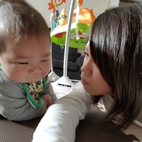 ジェンダーレスな姿になる前のあいみさんと息子さん（＠aimi__nakamura）