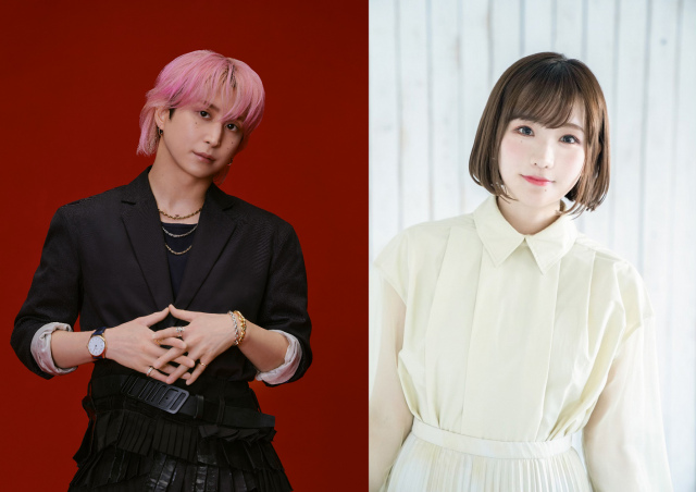 27日放送『Snow Man 佐久間大介の待って、無理、しんどい、、』に出演する（左から）佐久間大介、高橋ミナミ