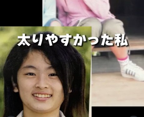 小学生時代のmayoさん。体型に悩んだ少女その後は…？